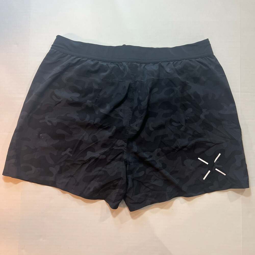 Ten Thousand The Interval Short 5" Black Camo Lined Athletic Shorts XL